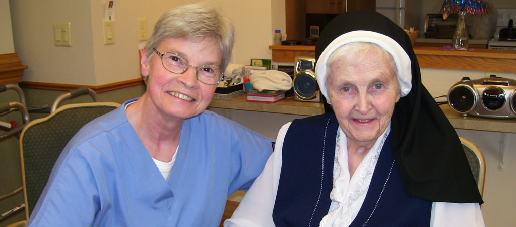 Sisters enjoying company